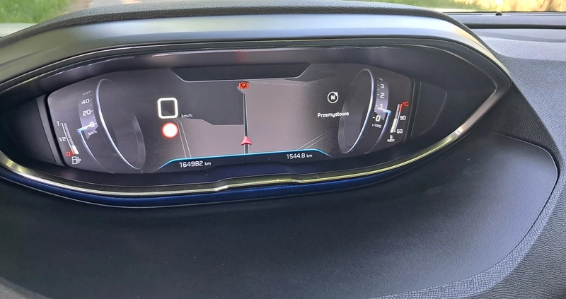 Peugeot 3008 cena 68900 przebieg: 164000, rok produkcji 2018 z Żyrardów małe 326